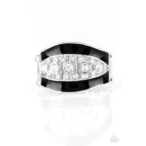 Trending Treasure - Black Ring - Paparazzi - Paparazzi - Dare2bdazzlin N Jewelry