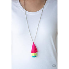 Load image into Gallery viewer, Triple The Tassel - Multi Necklace - Paparazzi - Dare2bdazzlin N Jewelry
