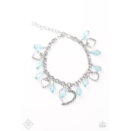 Tune My Heart Blue Bracelet - Paparazzi - Dare2bdazzlin N Jewelry