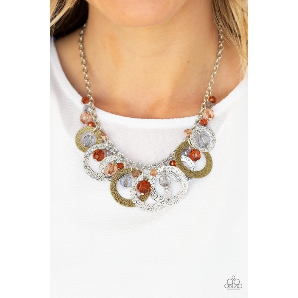 Turn It Up - Multi Necklace - Paparazzi - Dare2bdazzlin N Jewelry