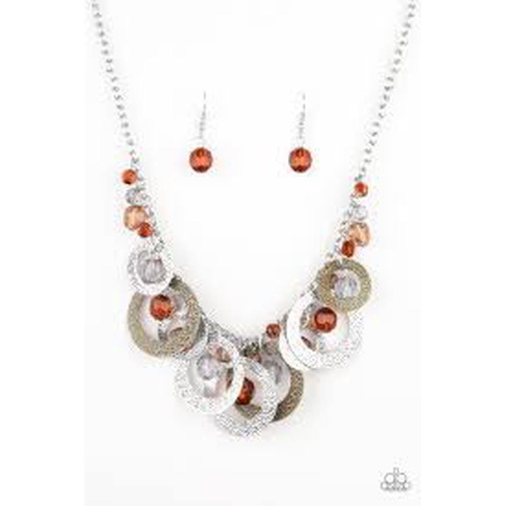 Turn It Up - Multi Necklace - Paparazzi - Dare2bdazzlin N Jewelry