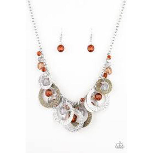 Turn It Up - Multi Necklace - Paparazzi - Dare2bdazzlin N Jewelry