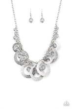 Load image into Gallery viewer, Turn It Up - Silver Necklace - Paparazzi - Dare2bdazzlin N Jewelry
