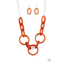 Load image into Gallery viewer, Turn Up The Heat Orange Necklace - Paparazzi - Dare2bdazzlin N Jewelry

