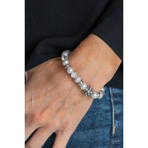 Twinkling Timelessness Silver Bracelet - Paparazzi - Dare2bdazzlin N Jewelry