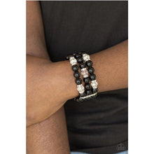 Load image into Gallery viewer, Undeniably Dapper Black Bracelet - Paparazzi - Dare2bdazzlin N Jewelry
