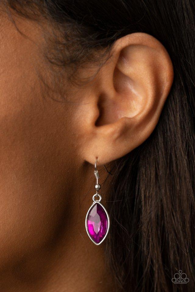 Unlimited Sparkle - Pink Necklace - Paparazzi - Dare2bdazzlin N Jewelry
