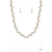 Load image into Gallery viewer, Uptown Opulence - White Necklace - Paparazzi - Dare2bdazzlin N Jewelry
