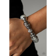 Load image into Gallery viewer, Uptown Tease - White Bracelet - Paparazzi - Dare2bdazzlin N Jewelry
