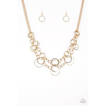 Load image into Gallery viewer, Urban Center Gold Necklace  - Paparazzi - Dare2bdazzlin N Jewelry
