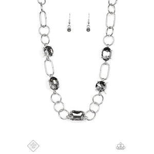 Urban District Silver Necklace - Paparazzi - Dare2bdazzlin N Jewelry