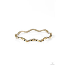 Load image into Gallery viewer, Urban Shimmer - Brass Bracelet - Paparazzi - Dare2bdazzlin N Jewelry
