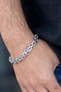 Urban Utility - Silver Urban Bracelet - Paparazzi - Dare2bdazzlin N Jewelry