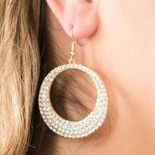 Load image into Gallery viewer, Very Victorious Gold Earrings - Paparazzi - Dare2bdazzlin N Jewelry
