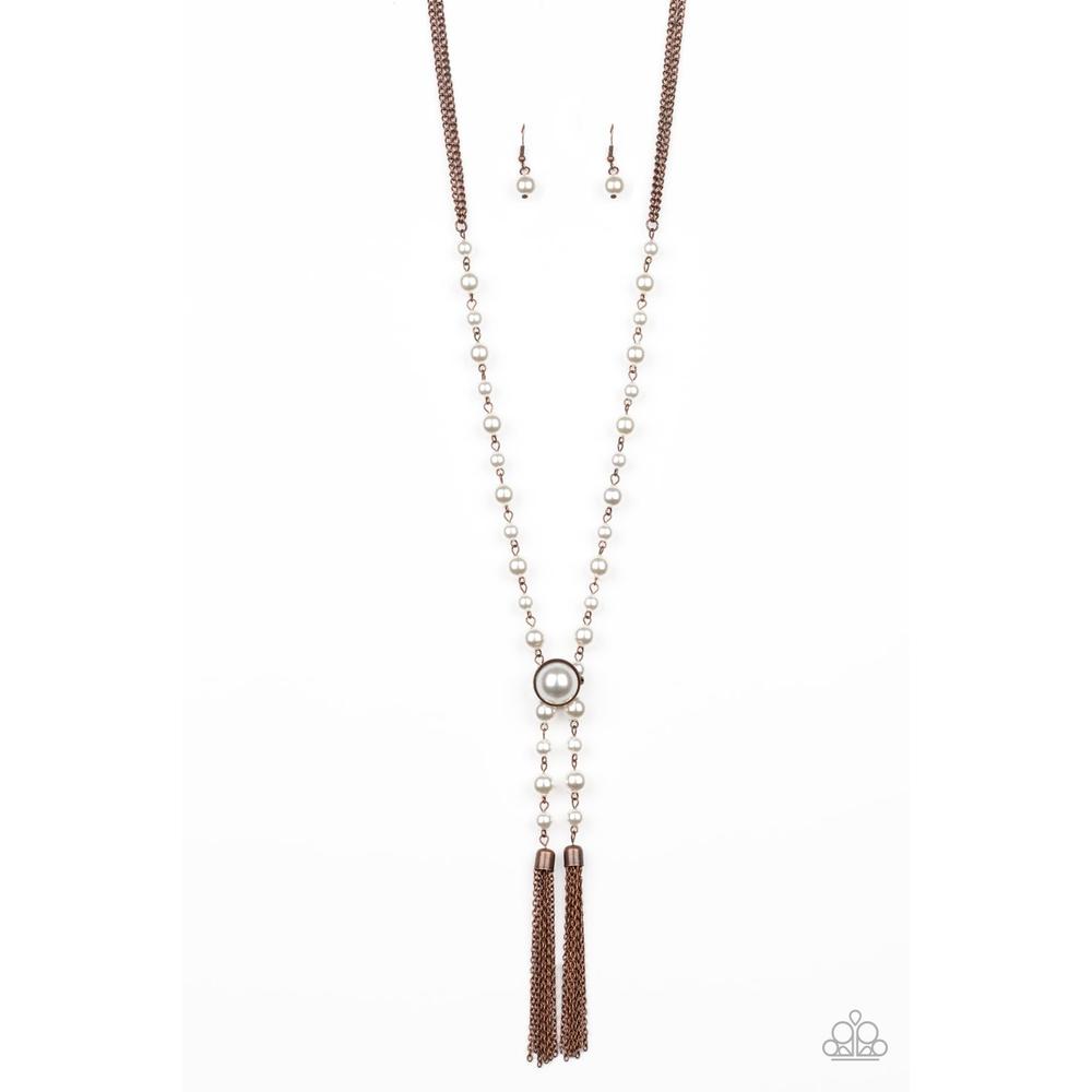 Vintage Diva - Copper Necklace - Paparazzi - Dare2bdazzlin N Jewelry