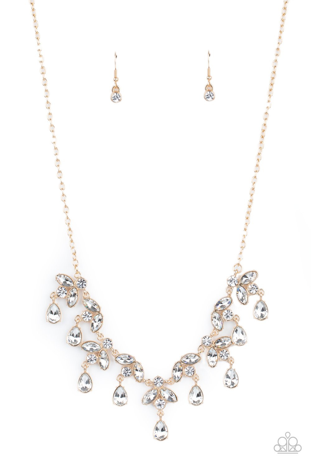 Vintage Royale - Gold Necklace - Paparazzi - Dare2bdazzlin N Jewelry