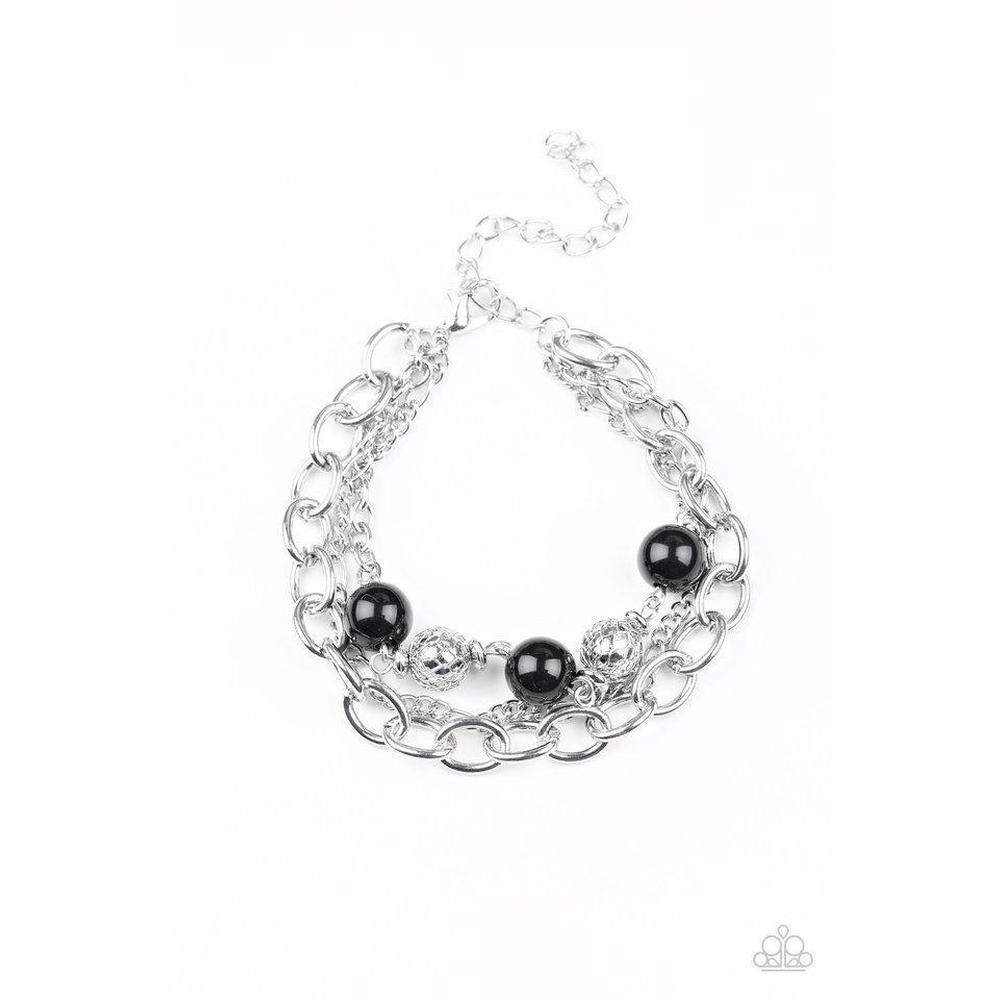 Vintage Variety Black Bracelet - Paparazzi - Dare2bdazzlin N Jewelry