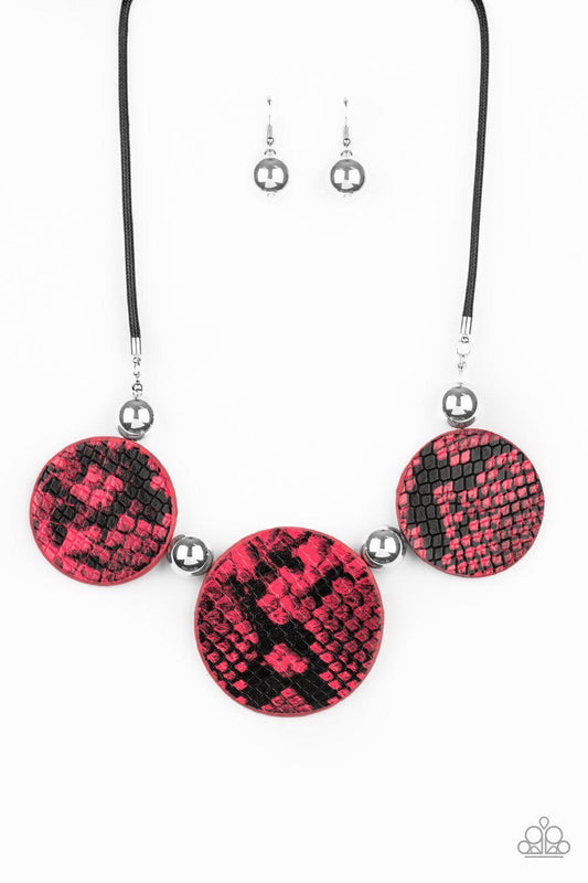 Viper Pit - Pink - Paparazzi - Dare2bdazzlin N Jewelry
