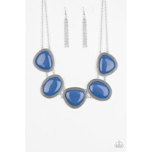 Viva La VIVID - Blue Necklace - Paparazzi - Dare2bdazzlin N Jewelry