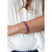 Load image into Gallery viewer, Vividly Vintage - Pink Bracelet - Paparazzi - Dare2bdazzlin N Jewelry
