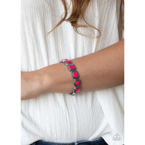 Vividly Vintage - Pink Bracelet - Paparazzi - Dare2bdazzlin N Jewelry