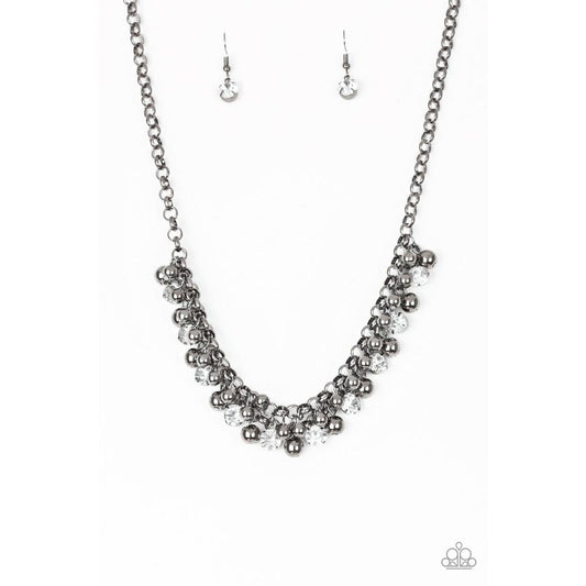 Wall Street Winner - Black Necklace - Paparazzi - Dare2bdazzlin N Jewelry