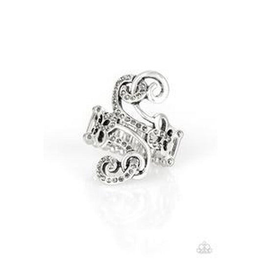 Waltzing Wonders Silver Ring - Paparazzi - Paparazzi - Dare2bdazzlin N Jewelry