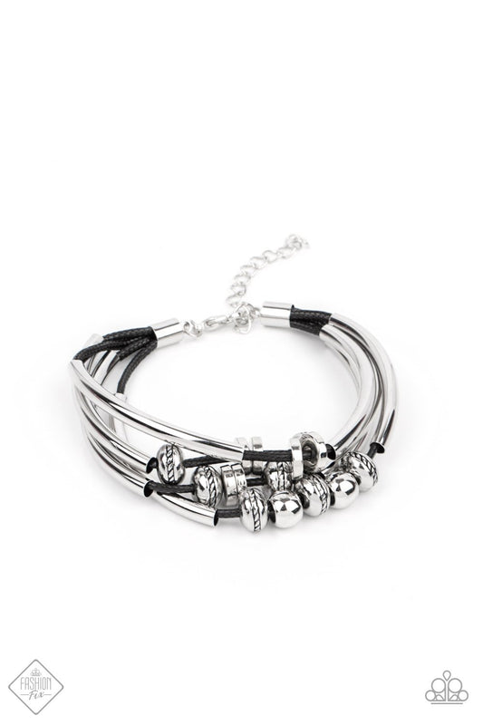 We Aim To Please - Black Bracelet - Paparazzi - Dare2bdazzlin N Jewelry