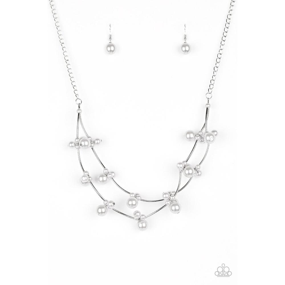Wedding BELLES Silver Necklace - Dare2bdazzlin N Jewelry