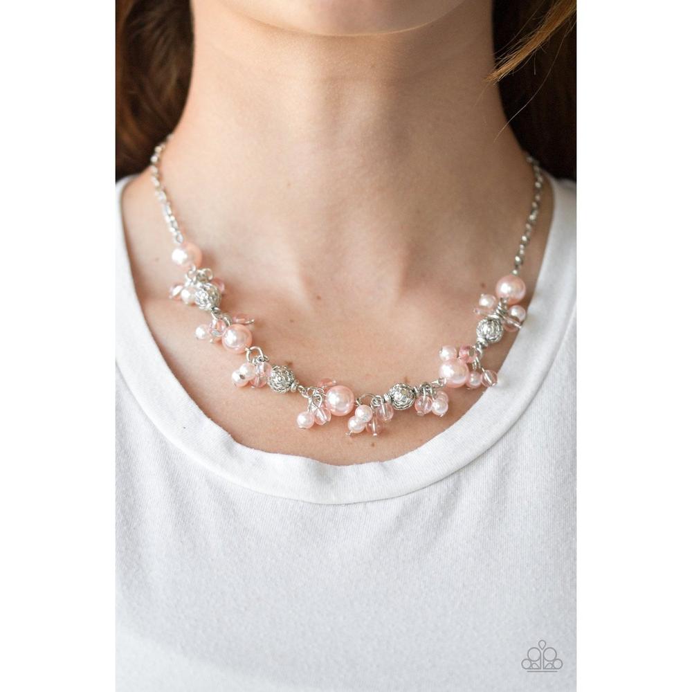 Weekday Wedding - Pink Necklace - Paparazzi - Dare2bdazzlin N Jewelry