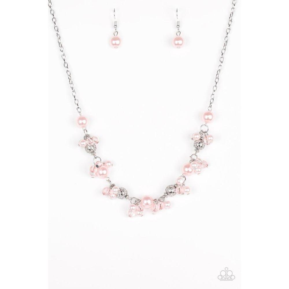 Weekday Wedding - Pink Necklace - Paparazzi - Dare2bdazzlin N Jewelry