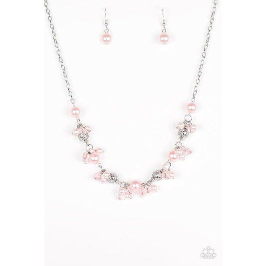 Weekday Wedding - Pink Necklace - Paparazzi - Dare2bdazzlin N Jewelry
