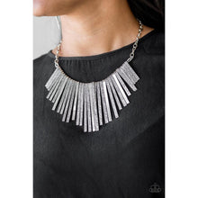 Load image into Gallery viewer, Welcome To The Pack  Silver Necklace - Paparazzi - Dare2bdazzlin N Jewelry
