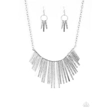 Load image into Gallery viewer, Welcome To The Pack  Silver Necklace - Paparazzi - Dare2bdazzlin N Jewelry
