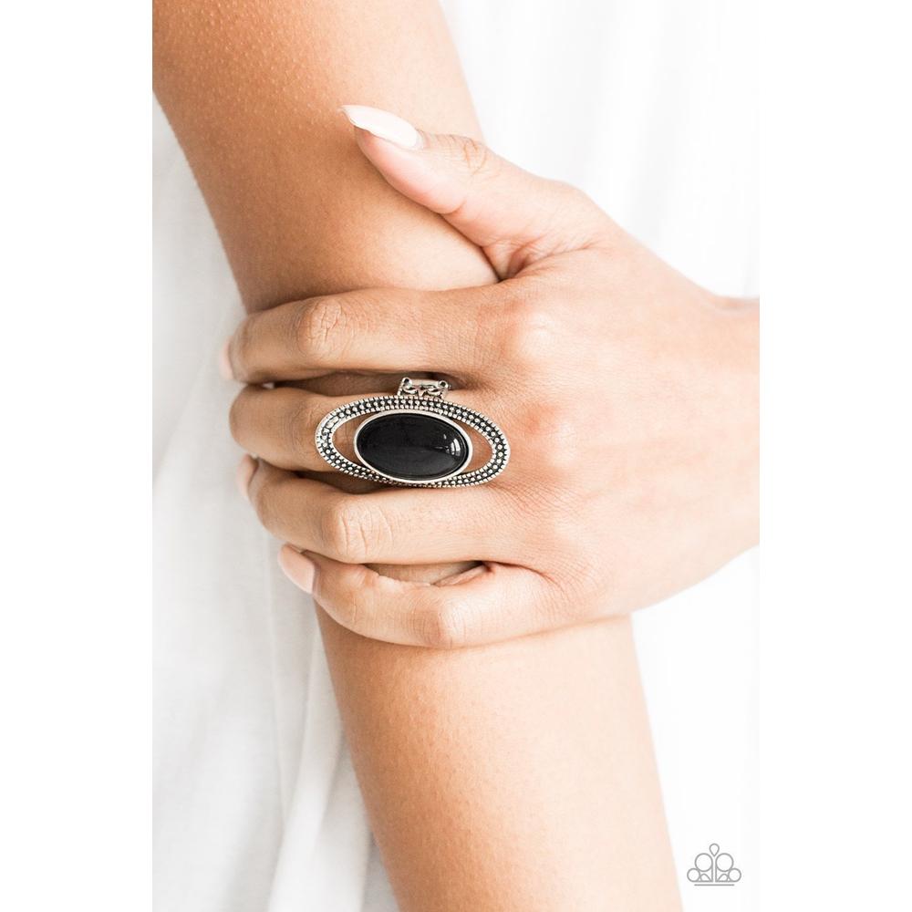 Western Royalty Black Ring - Paparazzi - Paparazzi - Dare2bdazzlin N Jewelry