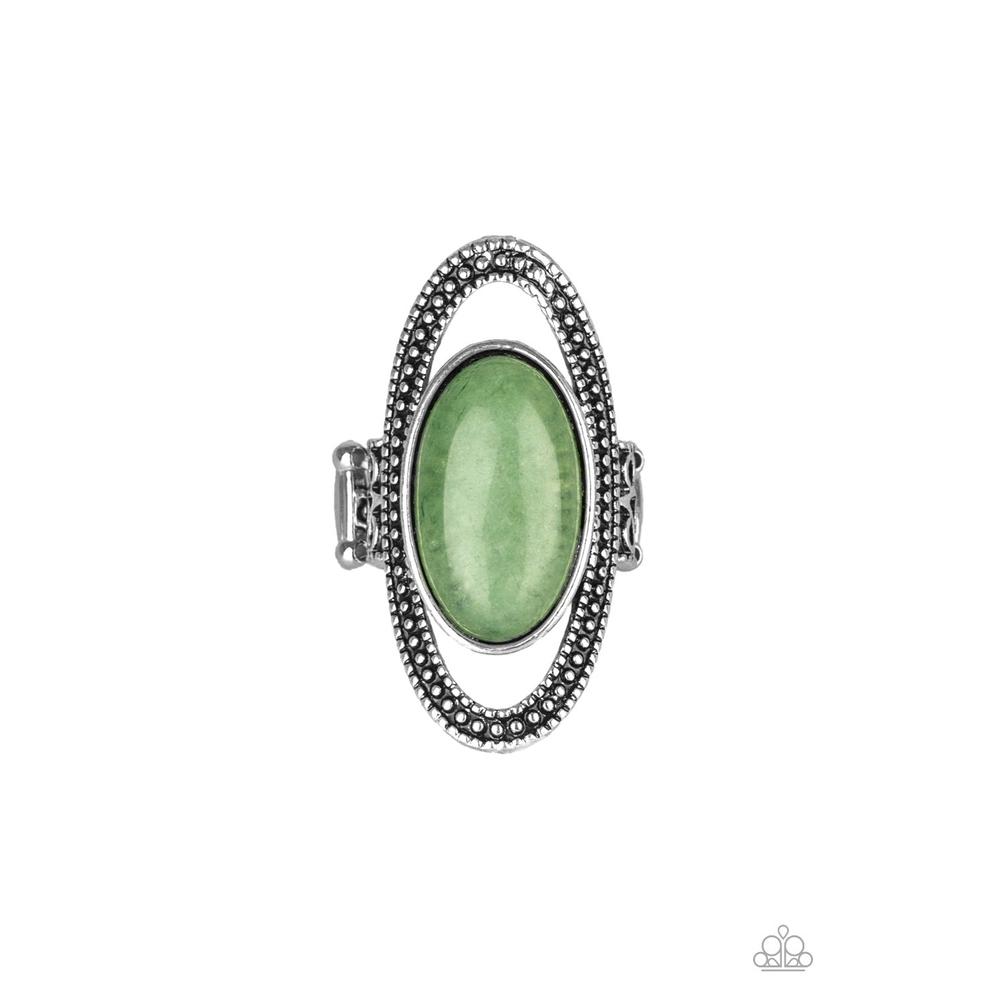 Western Royalty Green Ring - Paparazzi - Paparazzi - Dare2bdazzlin N Jewelry