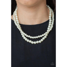 Load image into Gallery viewer, Woman Of The Century - White Necklace - Dare2bdazzlin N Jewelry
