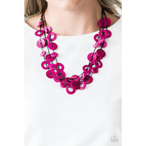 Wonderfully Walla Walla - Pink Necklace - Paparazzi - Paparazzi - Dare2bdazzlin N Jewelry