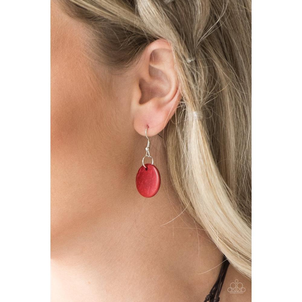 Wonderfully Walla Walla - Red Necklace - Paparazzi - Paparazzi - Dare2bdazzlin N Jewelry