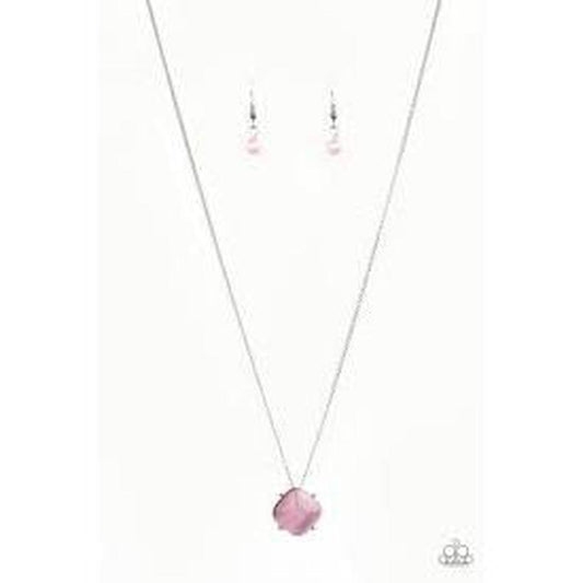 You GLOW Girl Pink Necklace - Paparazzi - Dare2bdazzlin N Jewelry