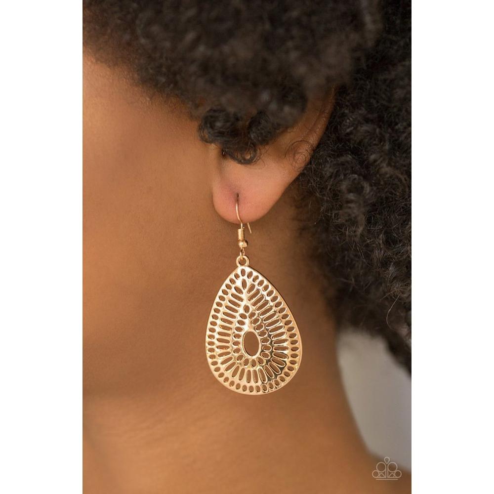 You Look Grate Earrings - Paparazzi - Dare2bdazzlin N Jewelry