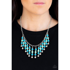 Your Sundae's Best Blue Necklace - Paparazzi - Dare2bdazzlin N Jewelry