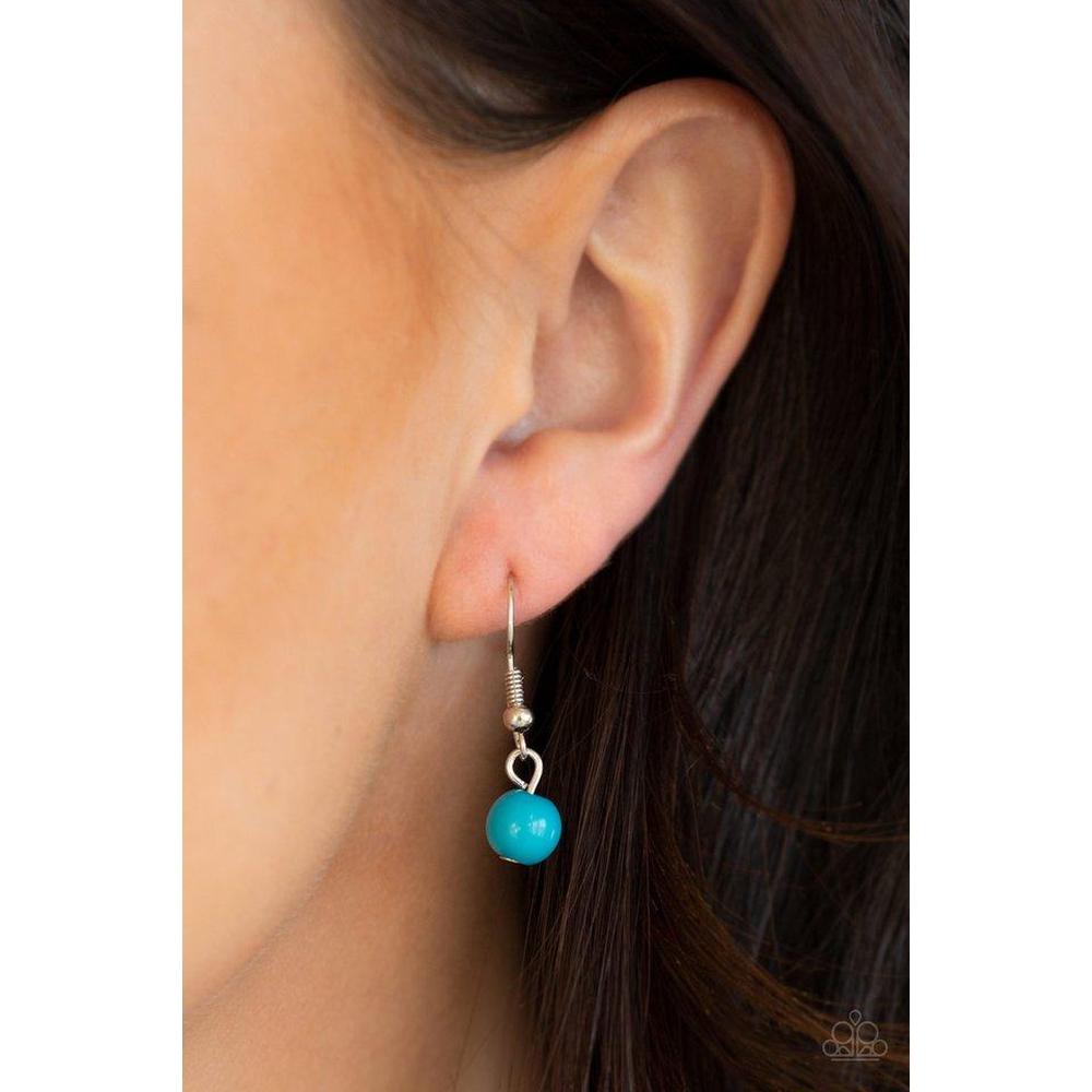 Your Sundae's Best Blue Necklace - Paparazzi - Dare2bdazzlin N Jewelry